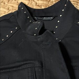 White House Black Market Black Studded Jacket